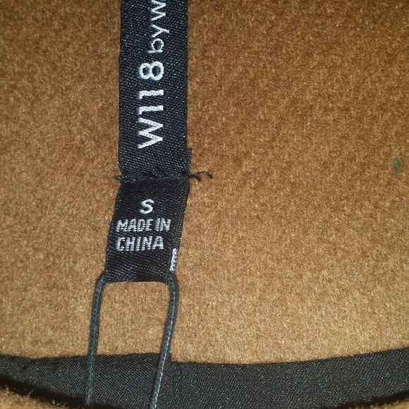 W118 by Walter Baker Two-Toned Tailored Car Coat in Camel & Black Sz S, NWT - Picture 6 of 8